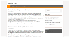 Desktop Screenshot of grathio.com