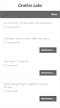 Mobile Screenshot of grathio.com